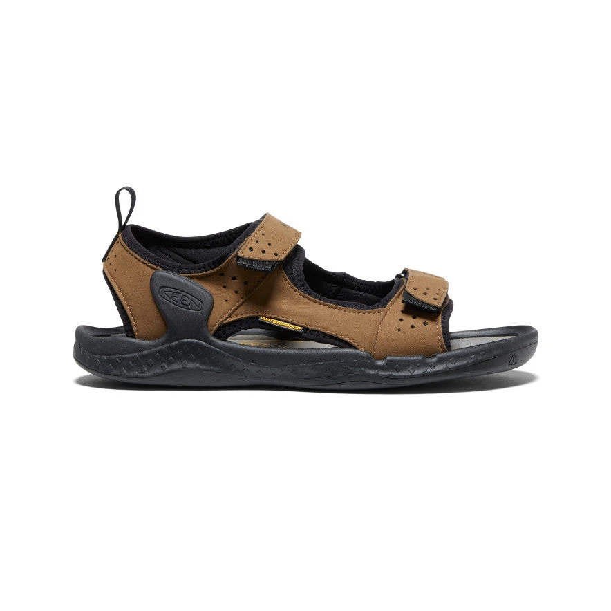 Keen Men's Drift Creek Two-Strap Sandal | Bison/Black 3 Keen Men's Drift Creek Two-Strap Sandal | Bison/Black