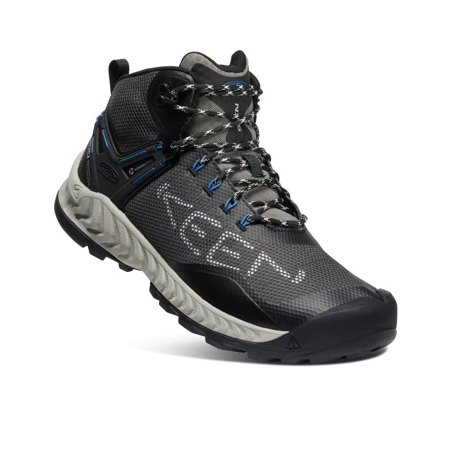 Keen Men's NXIS EVO Waterproof Boot | Magnet/Bright Cobalt 5 Keen Men's NXIS EVO Waterproof Boot | Magnet/Bright Cobalt - Image 3