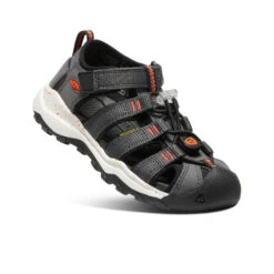 Keen Little Kids' Newport Neo H2 | Magnet/Spicy Orange -Keen Store 046057638fe20b7df3486aa039723e172a66f81d