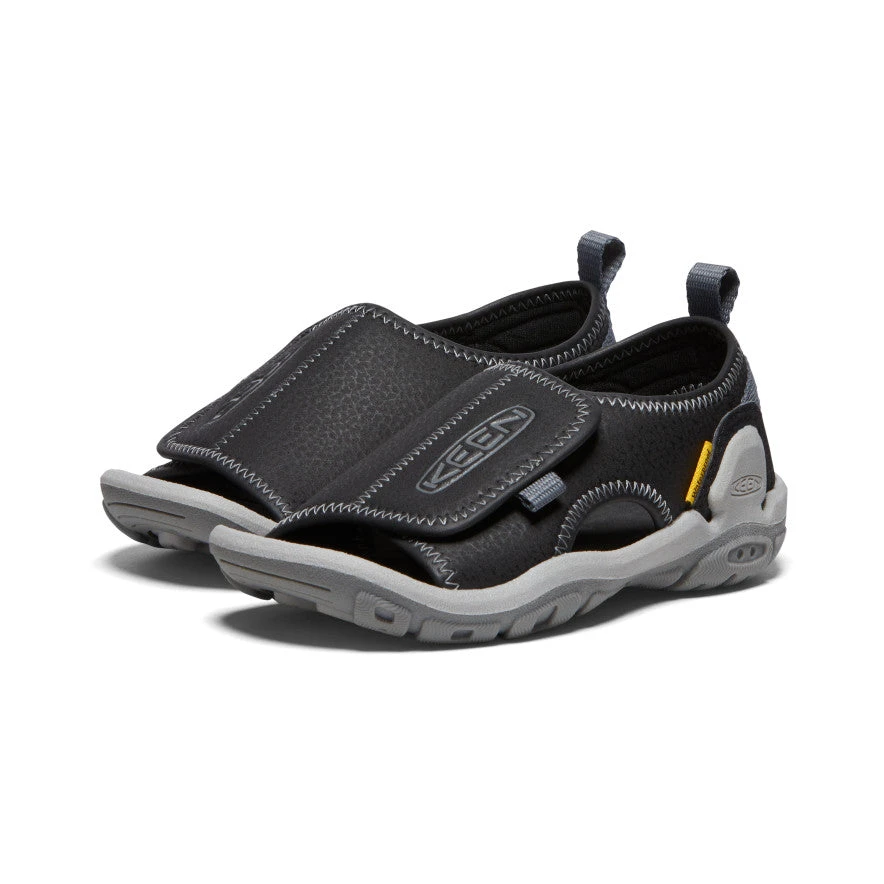 Keen Little Kids' Knotch River Open-Toe | Black/Steel Grey 4 Keen Little Kids' Knotch River Open-Toe | Black/Steel Grey - Image 2