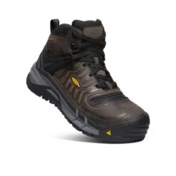 Keen Men's Kansas City+ Waterproof Mid (Carbon-Fiber Toe) | Coffee Bean/Black -Keen Store 04e250e8057c13bbe32b7f7c9549baa356e0808e