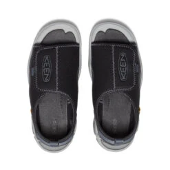 Keen Big Kids' Knotch River Open-Toe | Black/Steel Grey -Keen Store 0613842a85d1f5b62ba92b1438517e3adeed5084