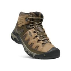 Keen Men's Targhee Vent Mid | Olivia/Bungee Cord -Keen Store 0a365a8978e13585a1165e4f9c975d183b4a7033