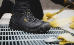 Keen Men's Dearborn 6" Waterproof Boot (Carbon-Fiber Toe) | Black/Steel Grey -Keen Store 1025692 PDP TopImage