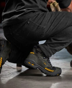 Keen Men's Troy 6" Waterproof Boot (Carbon-Fiber Toe) | Magnet/Black -Keen Store 1025697 PDP LeftImage