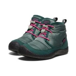 Keen Little Kids' Howser II Waterproof Chukka | Dark Forest/Fuchsia Purple 9 Keen Little Kids' Howser II Waterproof Chukka | Dark Forest/Fuchsia Purple -Keen Store 10de3a4384a42d0f6110d74cc332132840b11f90