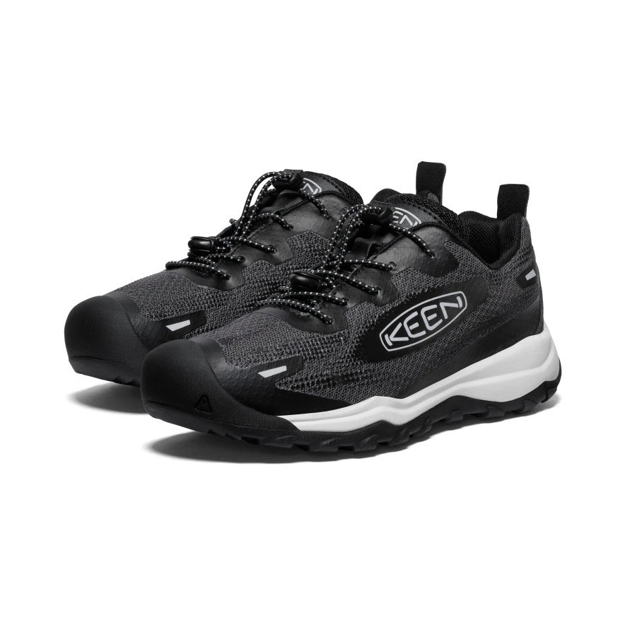 Keen Big Kids' Wanduro Speed Hiking Shoe | Black/Vapor 4 Keen Big Kids' Wanduro Speed Hiking Shoe | Black/Vapor - Image 2