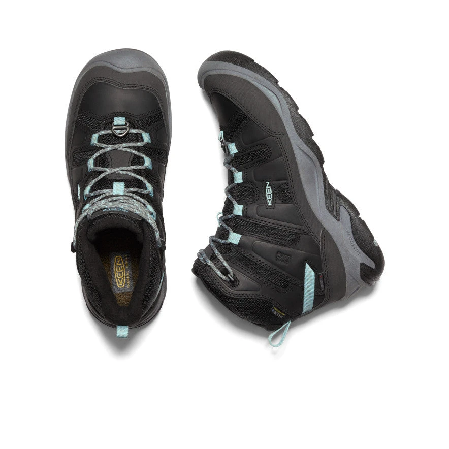 Keen Women's Circadia Polar Waterproof Boot | Black/Cloud Blue 6 Keen Women's Circadia Polar Waterproof Boot | Black/Cloud Blue - Image 4