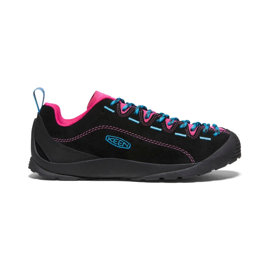 Keen Women's Jasper Suede Sneakers | Black/Jazzy 3 Keen Women's Jasper Suede Sneakers | Black/Jazzy