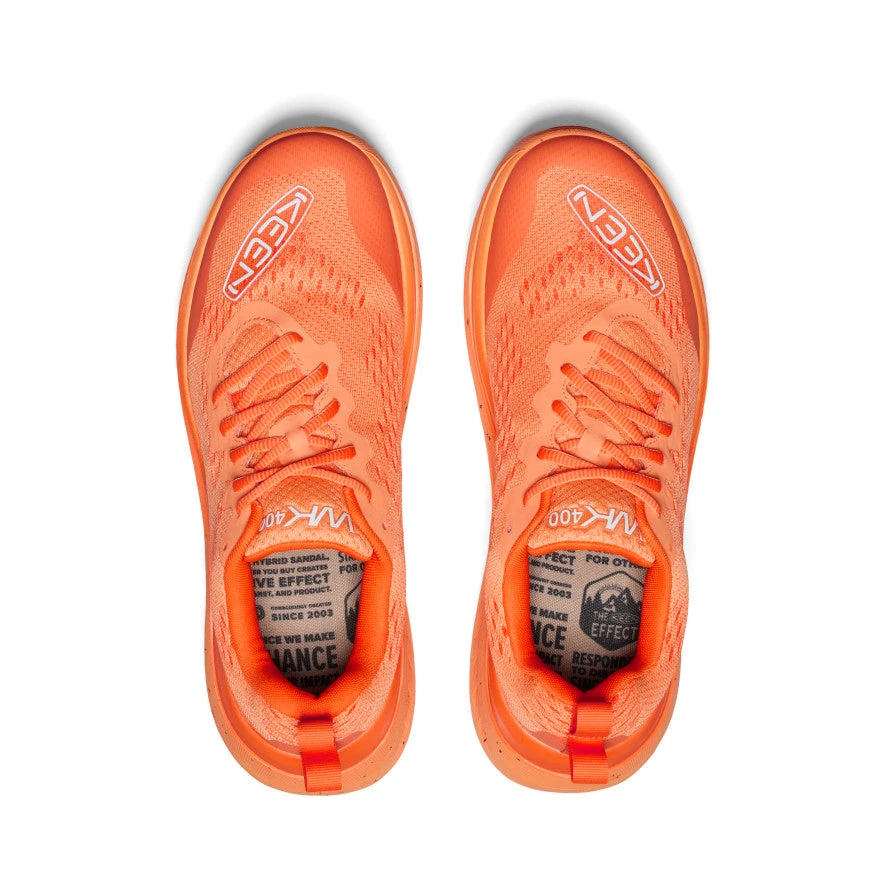 Keen Men's WK400 Walking Shoe | Tangerine 6 Keen Men's WK400 Walking Shoe | Tangerine - Image 4