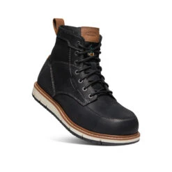 Keen Men's CSA San Jose 6" (Aluminum Toe) | Black/Caramel Cafe -Keen Store 295699e68a7fa0897899c35a3aab4e8a6d75db58