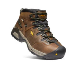 Keen Men's Detroit XT Waterproof Boot (Steel Toe) | Cascade Brown/Bronze Green -Keen Store 2a318f101146f0e37256e297ef56ea1fc1b517d8