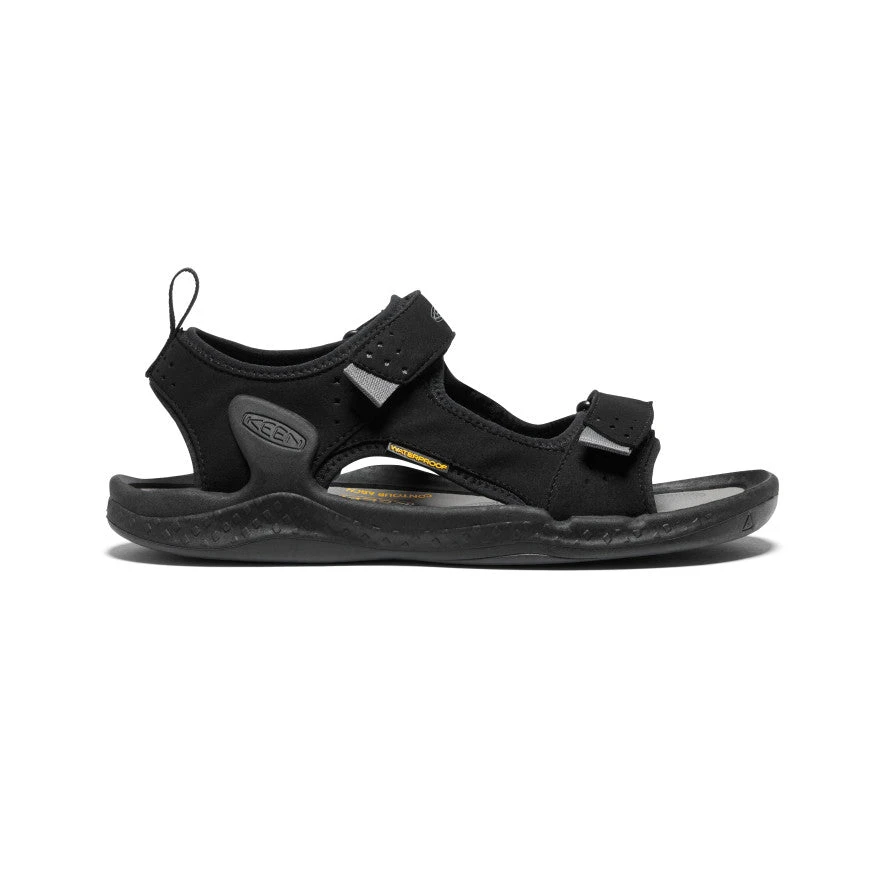 Keen Men's Drift Creek Two-Strap Sandal | Black/Steel Grey 3 Keen Men's Drift Creek Two-Strap Sandal | Black/Steel Grey