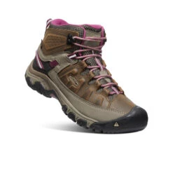 Keen Women's Targhee III Waterproof Mid | Weiss/Boysenberry -Keen Store 2eab8dd4e4d59d04ca6183960b13801434fd3f8b