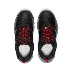 Keen Big Kids' Wanduro Waterproof Shoe | Black/Ribbon Red 14 Keen Big Kids' Wanduro Waterproof Shoe | Black/Ribbon Red -Keen Store 343599defeba31bd3e8c7cda6f2ab5191dccb961