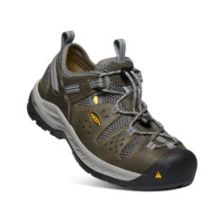Keen Men's Atlanta Cool II ESD (Steel Toe) | Gargoyle/Midnight Navy -Keen Store 3458a89b7234c7128f2396f7a8de72320654273b