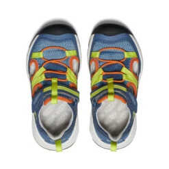 Keen Little Kids' Motozoa Sandal | Vintage Indigo/Scarlet Ibis -Keen Store 356210cedbd3120df0490c0b2bdb86f943939a0e