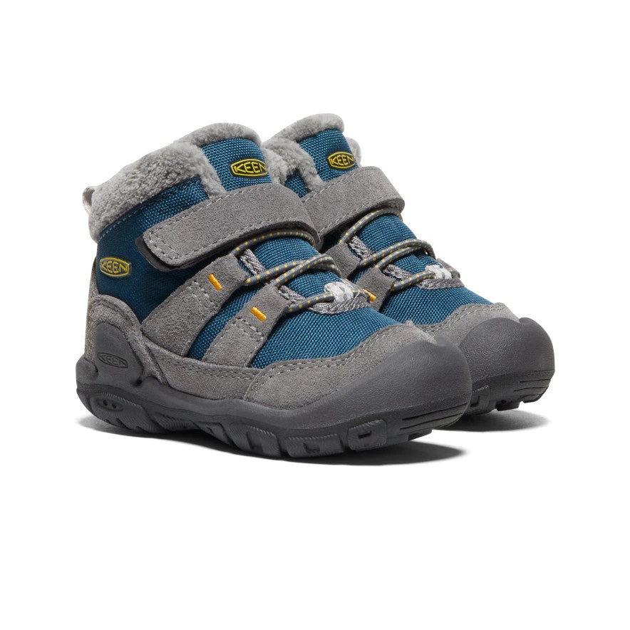 Keen Toddlers' Knotch Chukka | Steel Grey/Blue Wing Teal 4 Keen Toddlers' Knotch Chukka | Steel Grey/Blue Wing Teal - Image 2
