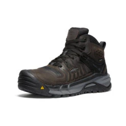 Keen Men's Kansas City+ KBF Waterproof Mid (Soft Toe) | Coffee Bean/Black -Keen Store 3b60258b5bcaaaf4e87d04b1afe1c503fc90efe1