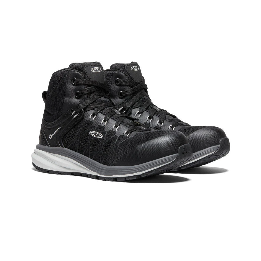 Keen Women's Vista Energy Mid (Carbon-Fiber Toe) | Vapor/Black 4 Keen Women's Vista Energy Mid (Carbon-Fiber Toe) | Vapor/Black - Image 2