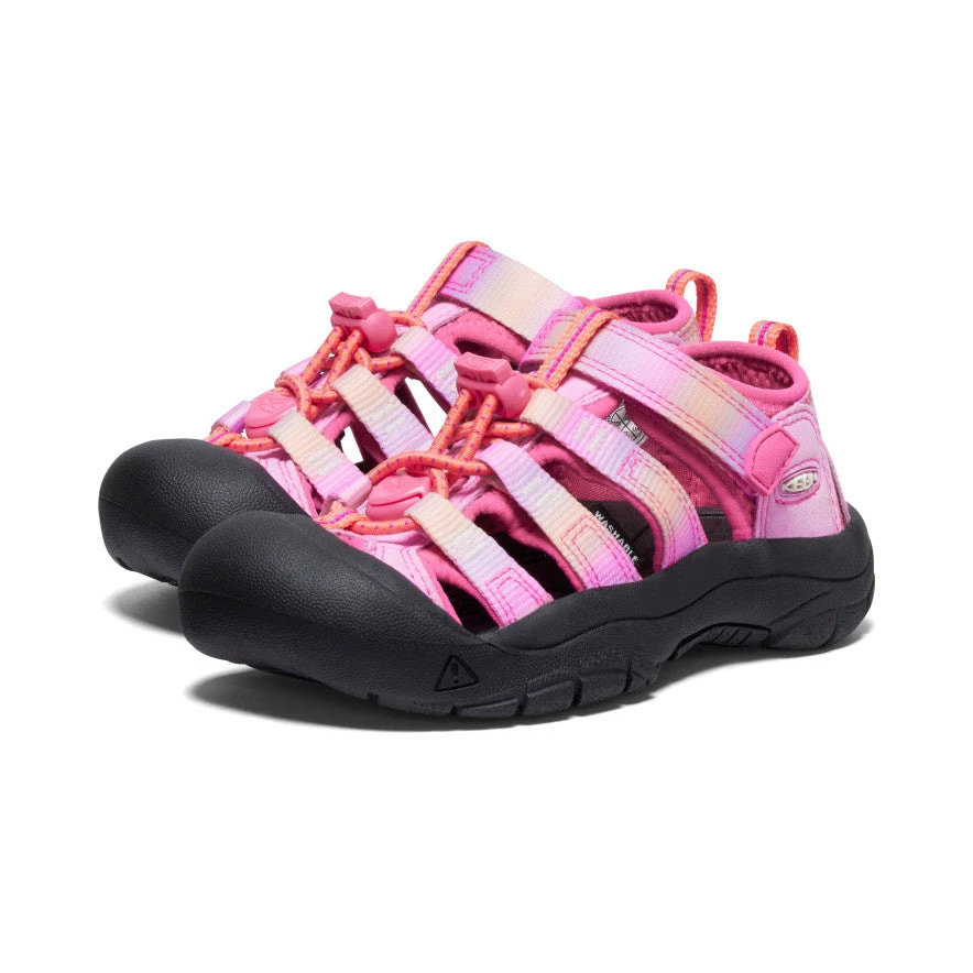 Keen Little Kids' Newport H2 | Hot Pink/Pastel Lavender 4 Keen Little Kids' Newport H2 | Hot Pink/Pastel Lavender - Image 2