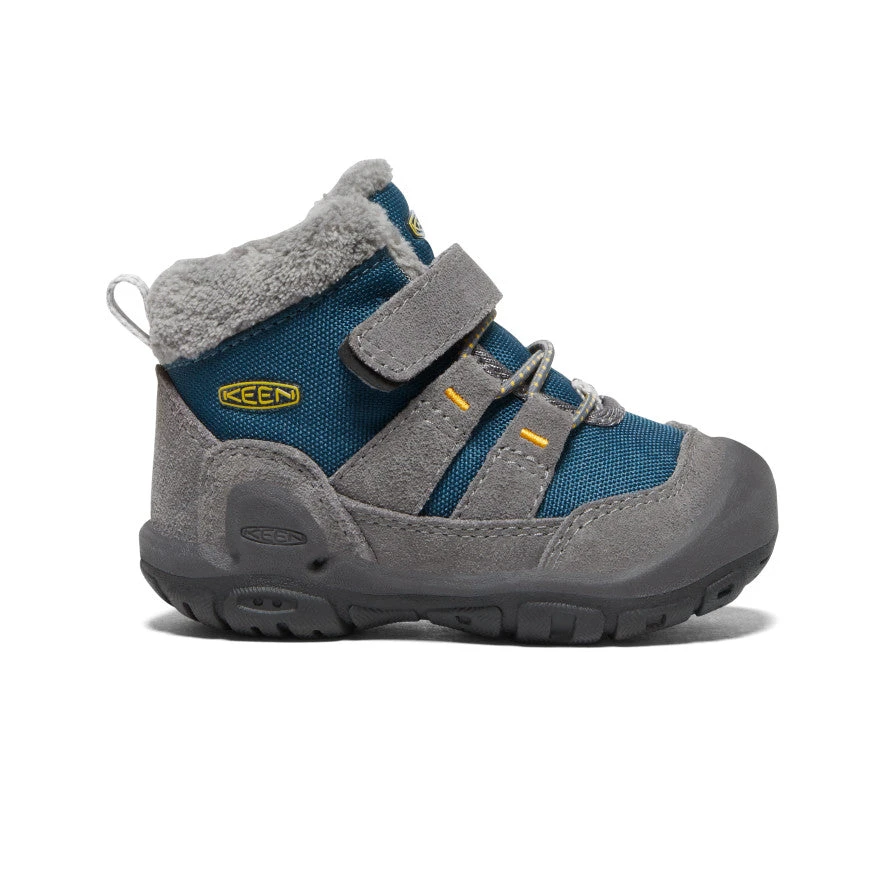 Keen Toddlers' Knotch Chukka | Steel Grey/Blue Wing Teal 3 Keen Toddlers' Knotch Chukka | Steel Grey/Blue Wing Teal