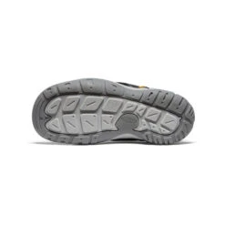 Keen Big Kids' Knotch River Open-Toe | Black/Steel Grey -Keen Store 4f9c89b867fba4bcde18a4b60aedeee435b27d12