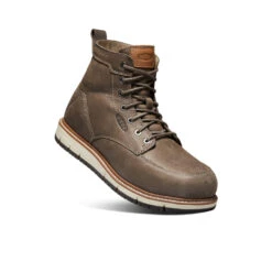 Keen Men's San Jose 6" Boot (Aluminum Toe) | Falcon/Caramel Cafe -Keen Store 4fca69f25d24af4134fc5c0ff97717dcf2d92122