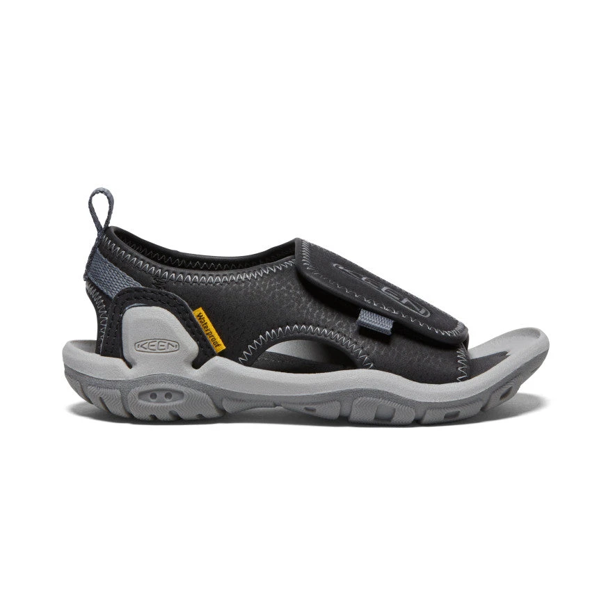 Keen Little Kids' Knotch River Open-Toe | Black/Steel Grey 3 Keen Little Kids' Knotch River Open-Toe | Black/Steel Grey
