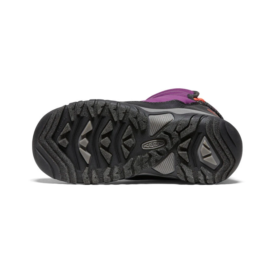 Keen Big Kids' Puffrider Waterproof Winter Boot | Charisma/Orange 8 Keen Big Kids' Puffrider Waterproof Winter Boot | Charisma/Orange - Image 6