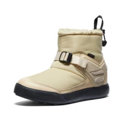 Keen Women's Hoodromeo Waterproof Slip-On Boot | Boulder/Black -Keen Store 553a204e5a34d6b19d06ad10ac0e86fef0cfa411