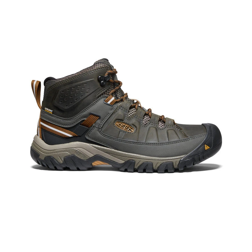 Keen Men's Targhee III Waterproof Mid | Black Olive/Golden Brown 3 Keen Men's Targhee III Waterproof Mid | Black Olive/Golden Brown