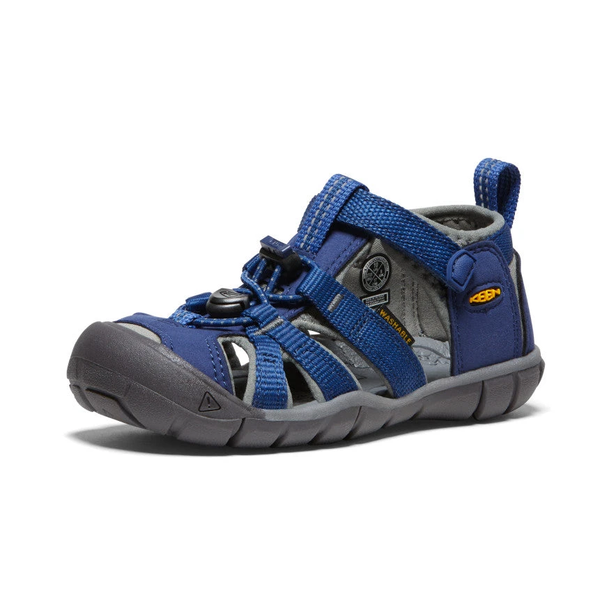 Keen Little Kids' Seacamp II CNX | Blue Depths/Gargoyle 5 Keen Little Kids' Seacamp II CNX | Blue Depths/Gargoyle - Image 3