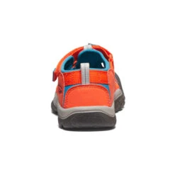 Keen Big Kids' Newport H2 | Safety Orange/Fjord Blue -Keen Store 568d305a7fbbfbae4f267d2f1a2742b73a6e72a0