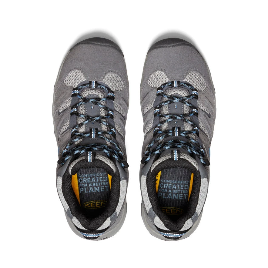 Keen Women's Headout Waterproof Hiking Boot | Steel Grey/Blue Heaven 6 Keen Women's Headout Waterproof Hiking Boot | Steel Grey/Blue Heaven - Image 4