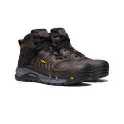 Keen Men's Kansas City+ Waterproof Mid (Carbon-Fiber Toe) | Coffee Bean/Black -Keen Store 67723b6c98b06c338e275c3dad6f22ce64146702