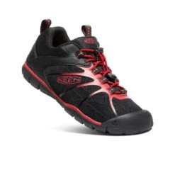 Keen Big Kids' Chandler 2 CNX Sneaker | Black/Red Carpet -Keen Store 6c62be3e0167f5b5ed75ea8332b4cc993bcdc909