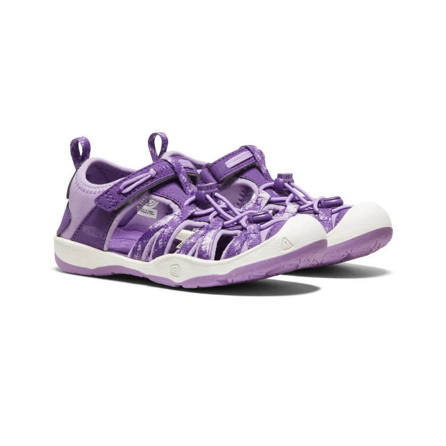 Keen Little Kids' Moxie Sandal | Multi/English Lavender 4 Keen Little Kids' Moxie Sandal | Multi/English Lavender - Image 2