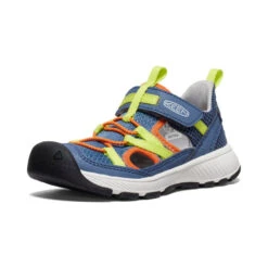 Keen Little Kids' Motozoa Sandal | Vintage Indigo/Scarlet Ibis -Keen Store 721a84b552c64eb1d950515a976f5345cbc91b3f