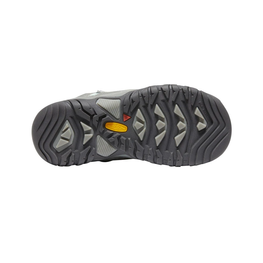 Keen Big Kids' Ridge Flex Waterproof Boot | Grey/Blue Tint 6 Keen Big Kids' Ridge Flex Waterproof Boot | Grey/Blue Tint - Image 4