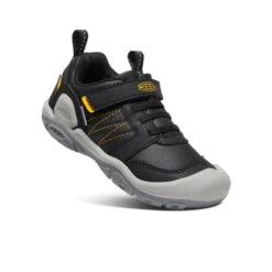 Little Kids' Knotch Peak Sneaker | Black/KEEN Yellow -Keen Store 7c6e8ae8a34b96b5cf58a6979237217043b6d910