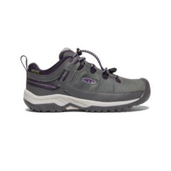 Keen Big Kids' Targhee Waterproof Shoe | Magnet/Tillandsia Purple