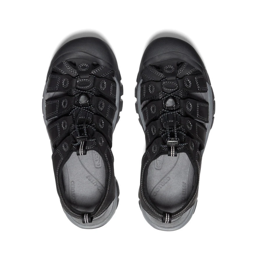 Keen Men's Newport Leather | Black/Steel Grey 6 Keen Men's Newport Leather | Black/Steel Grey - Image 4