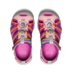 Keen Little Kids' Seacamp II CNX | Rainbow/Festival Fuchsia -Keen Store 80b034e4f3136ecbbf7ed4369c8c3b80b7cca77a
