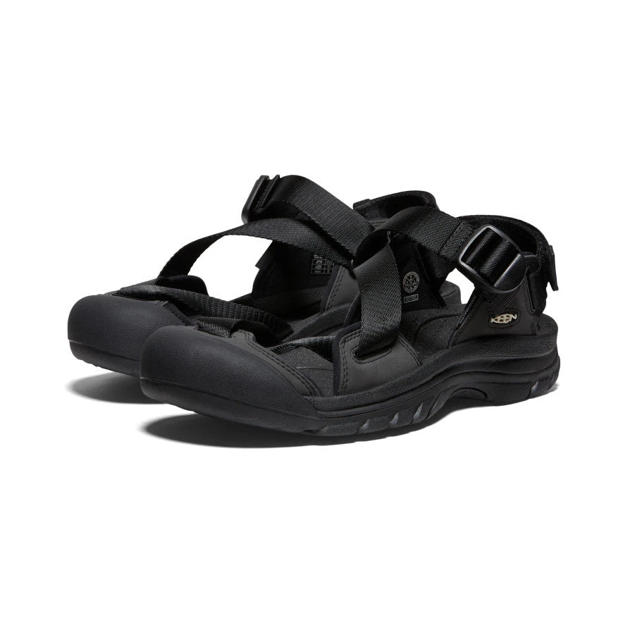 Keen Men's Zerraport II Sandal | Black/Black 4 Keen Men's Zerraport II Sandal | Black/Black - Image 2