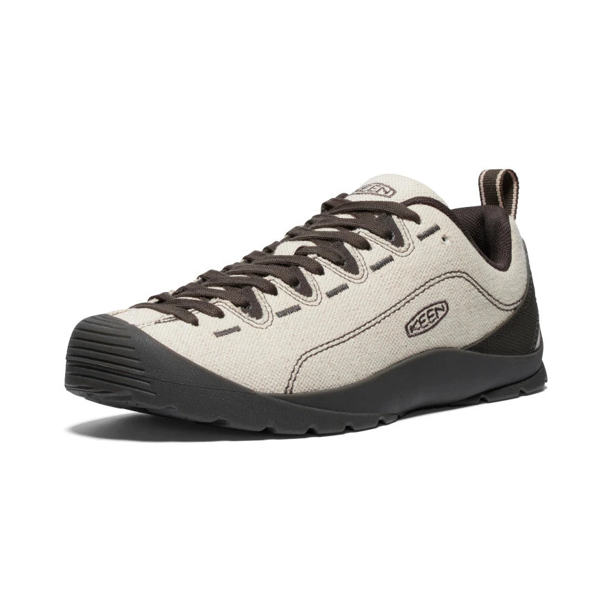Keen Women's Jasper Canvas Sneaker | Natural/Black Olive 6 Keen Women's Jasper Canvas Sneaker | Natural/Black Olive - Image 4