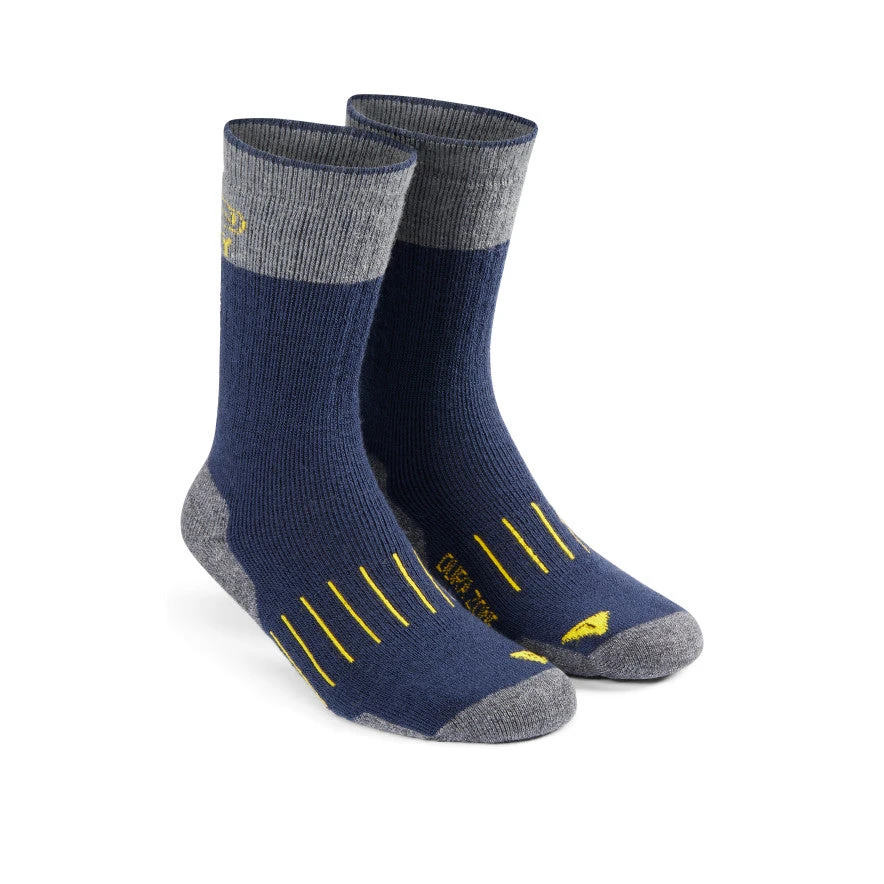 Keen Men's Pittsburg Double Denier Medium Crew Sock | Navy 3 Keen Men's Pittsburg Double Denier Medium Crew Sock | Navy