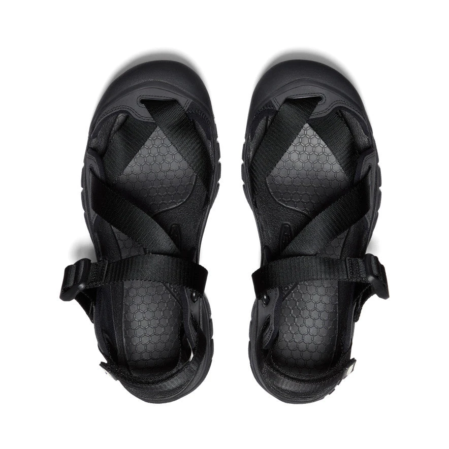 Keen Men's Zerraport II Sandal | Black/Black 6 Keen Men's Zerraport II Sandal | Black/Black - Image 4