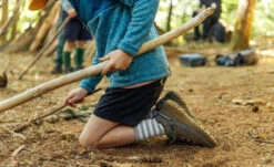 Keen Big Kids' Targhee Sport Vent Shoe | Magnet/Scarlet Ibis 13 Keen Big Kids' Targhee Sport Vent Shoe | Magnet/Scarlet Ibis -Keen Store BigKidsTargheeSportLifestylePDPDoublewide