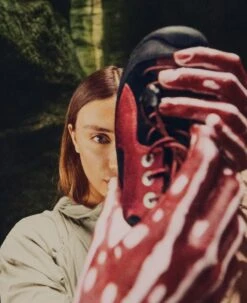 Keen Women's Jasper Rocks Sneaker X Hiking Patrol | Phantasmal Red -Keen Store KEEN W 1028333 HikingPatrolxJasperRocks Lifestyle PDP Single Left